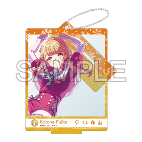 『学園アイドルマスター』自撮り風アクリルスタンド White Night! White Wish! 藤田ことねVer.